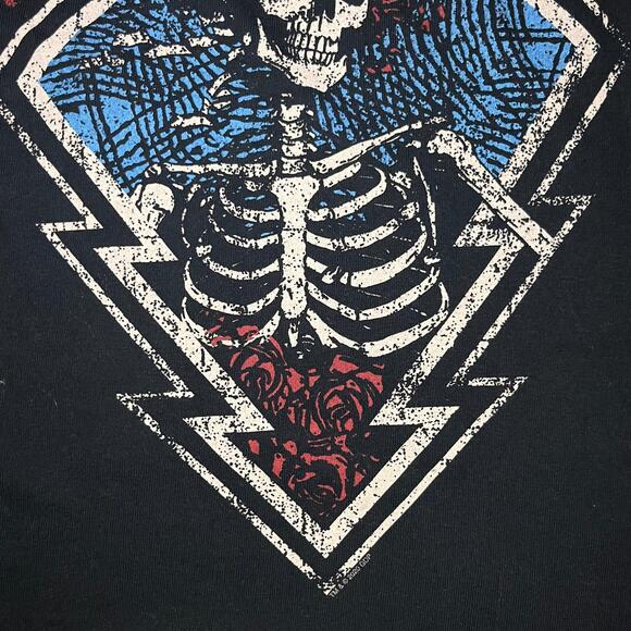 🧠 Grateful Dead Skeleton Graphic Tee – Joe Cool Size M - Picture 5 of 5